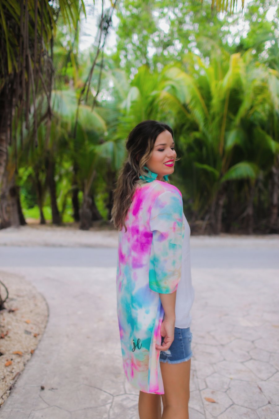 Dreamy State Tie Dye Kimono