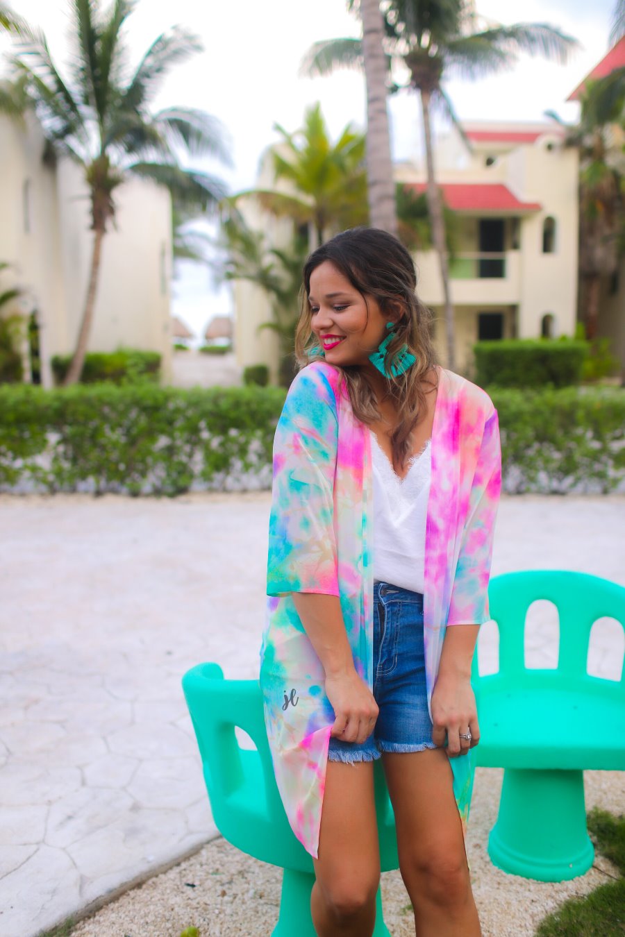 Dreamy State Tie Dye Kimono