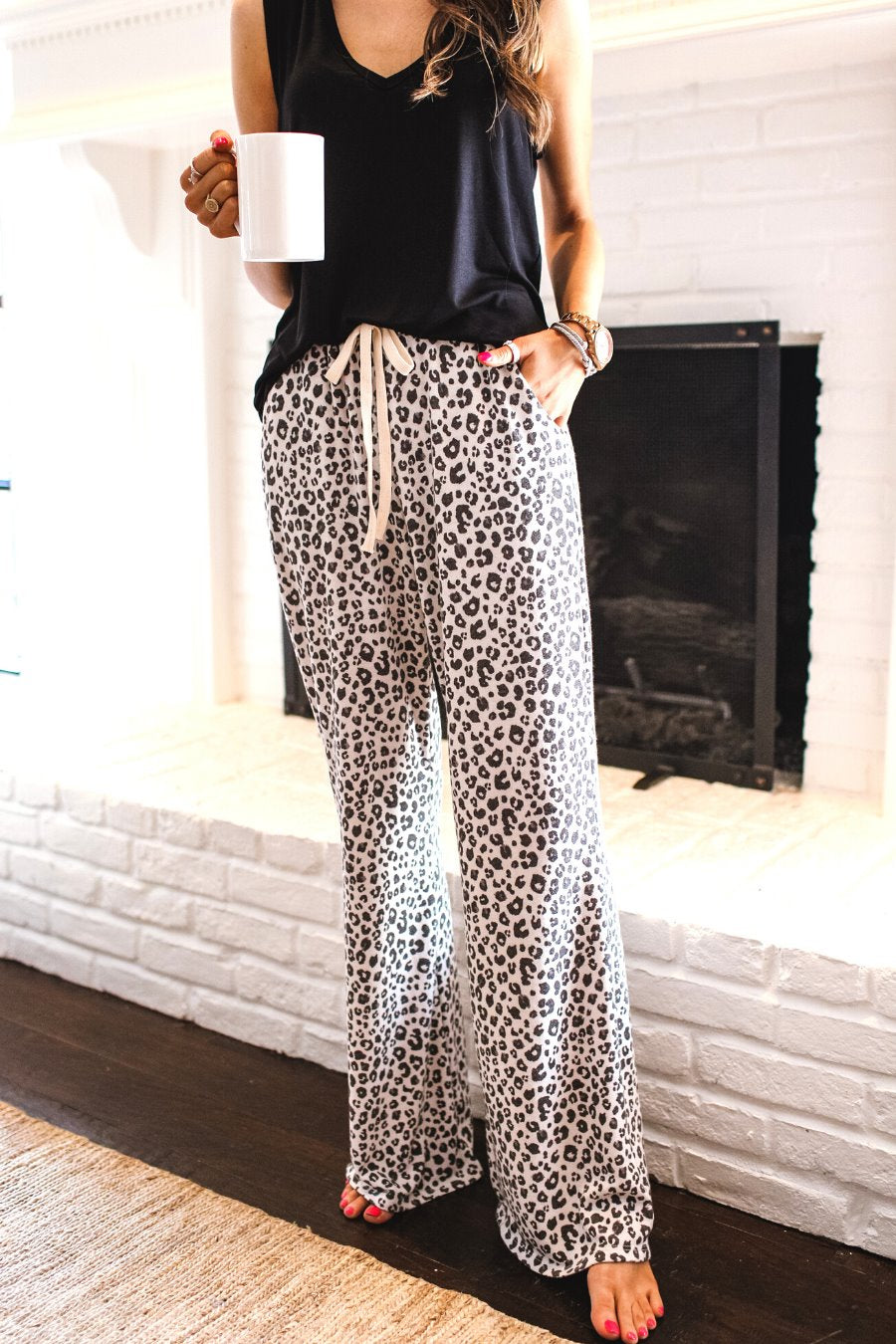 Nap Time Leopard Lounge Pants