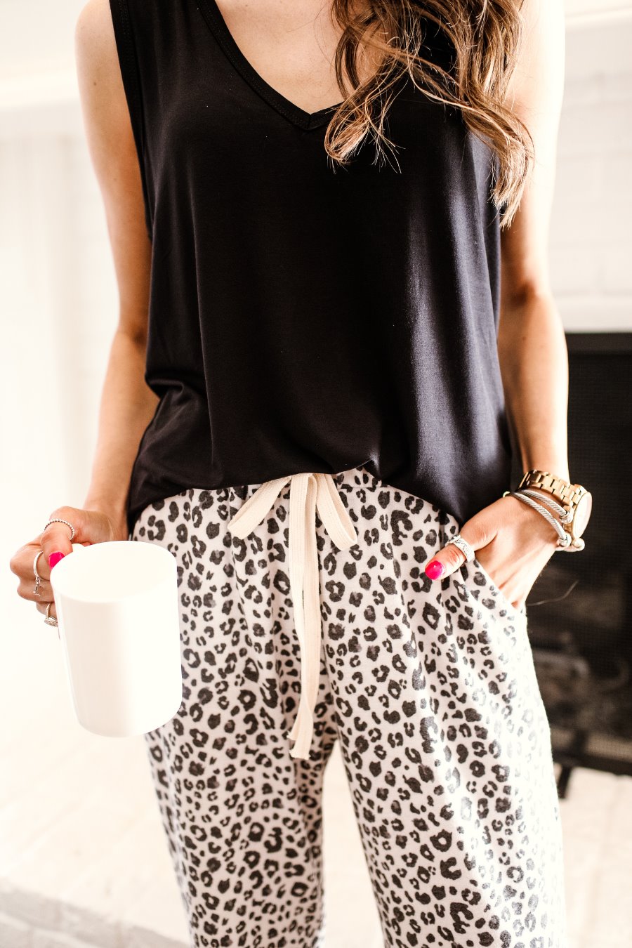 Nap Time Leopard Lounge Pants