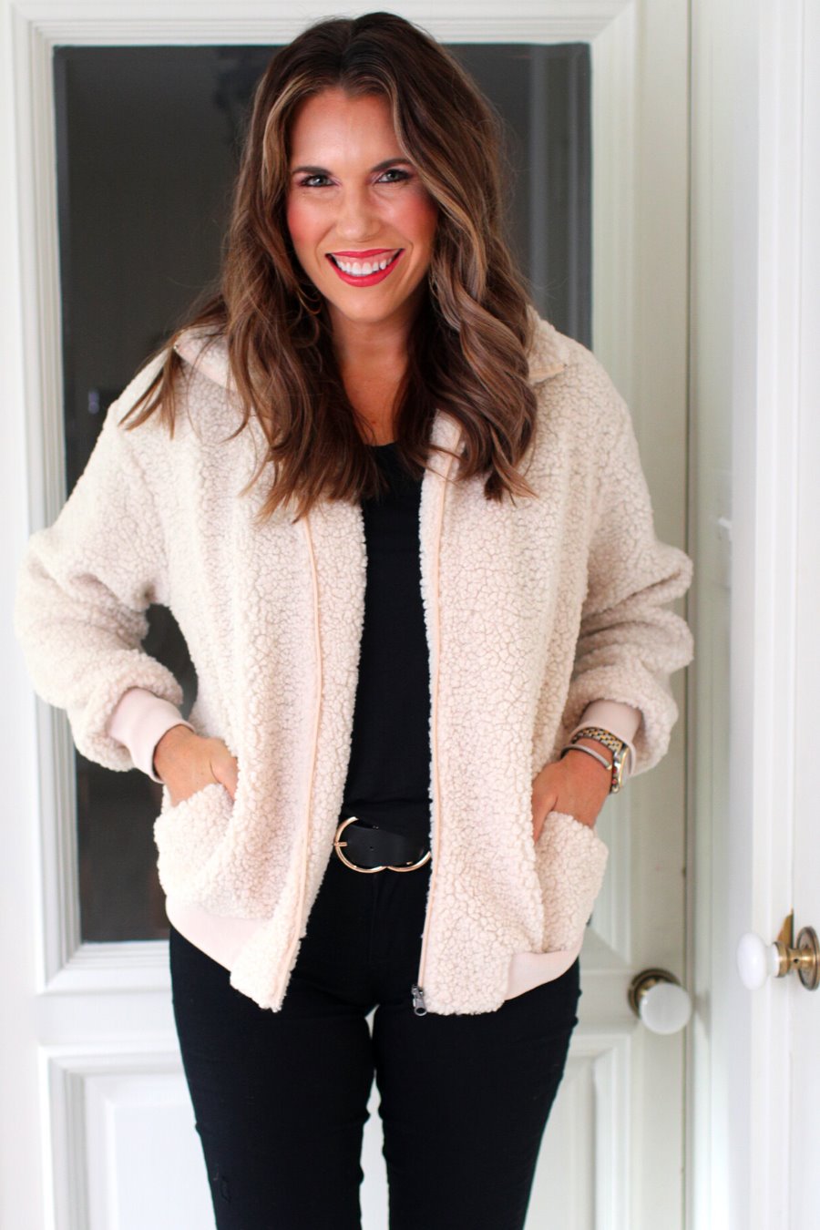 Troy Shearling Teddy Jacket