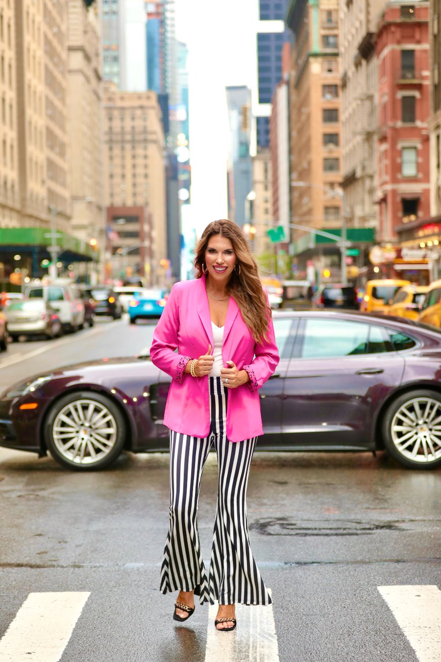 Stay Rowdy Striped Pants - Jess Lea Wholesale