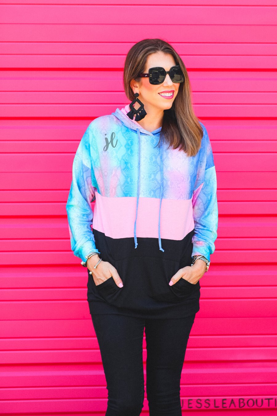 Ariel Colorful Snake Hoodie