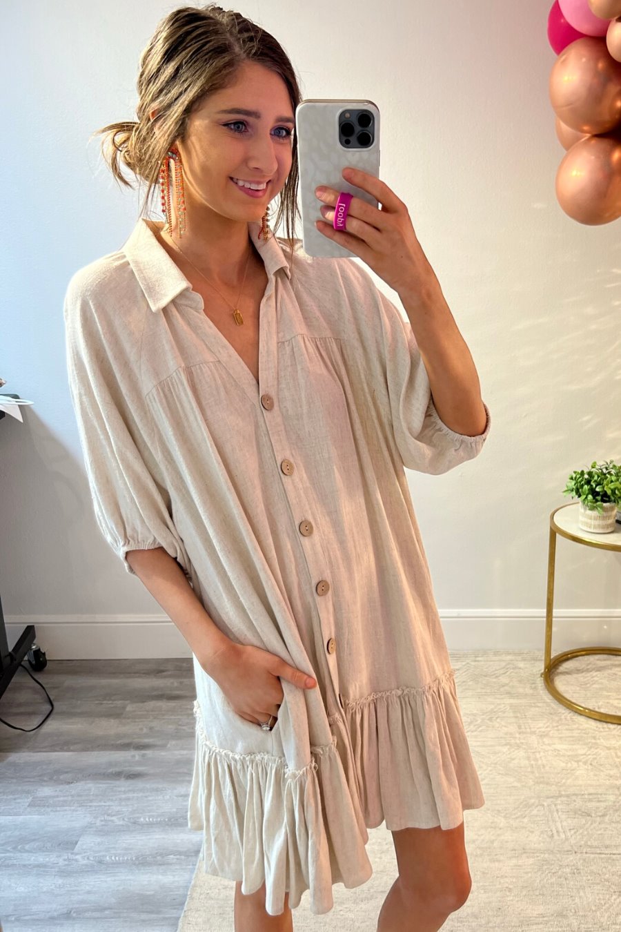 Palmer Button Up Dress - Jess Lea Wholesale