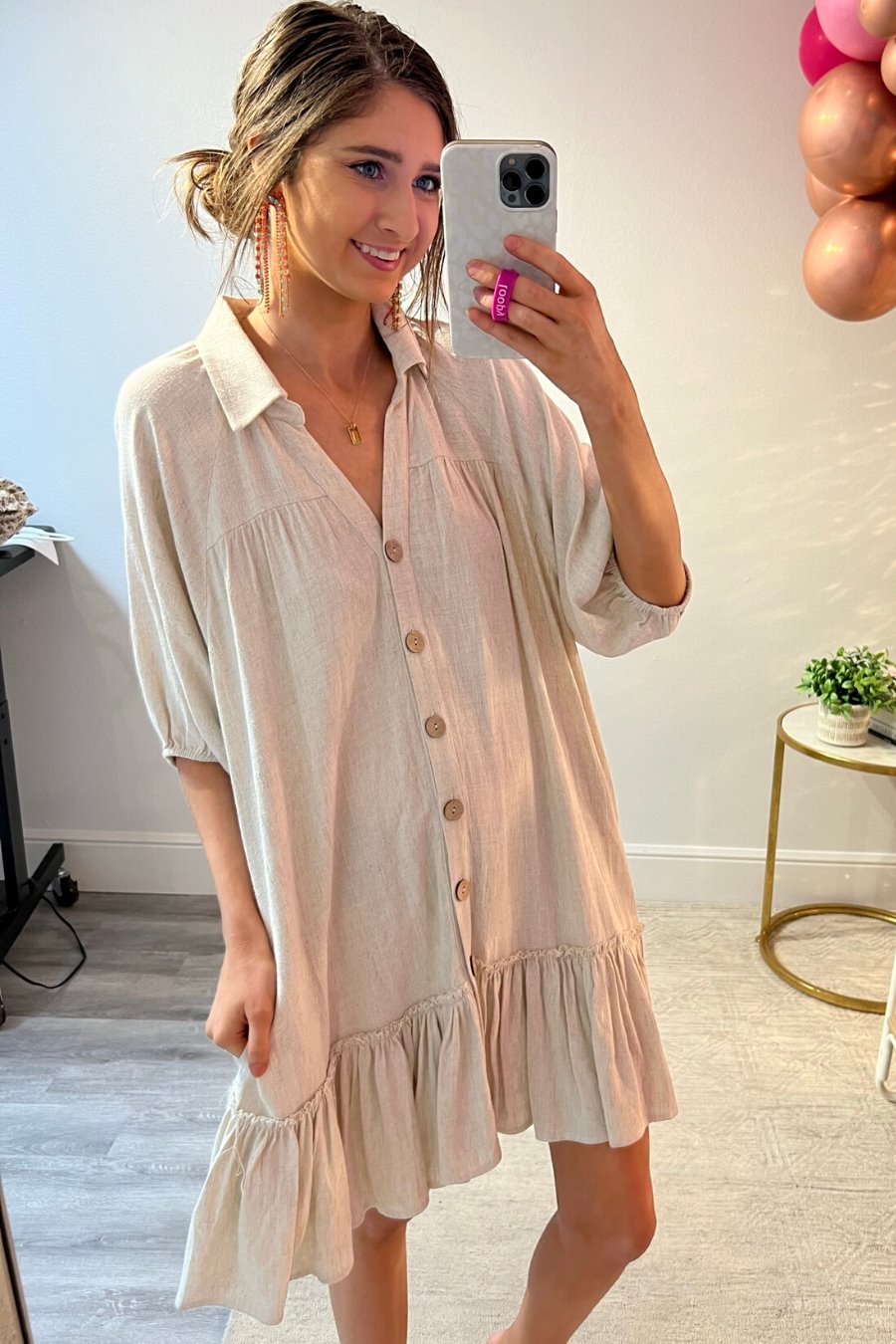 Palmer Button Up Dress - Jess Lea Wholesale