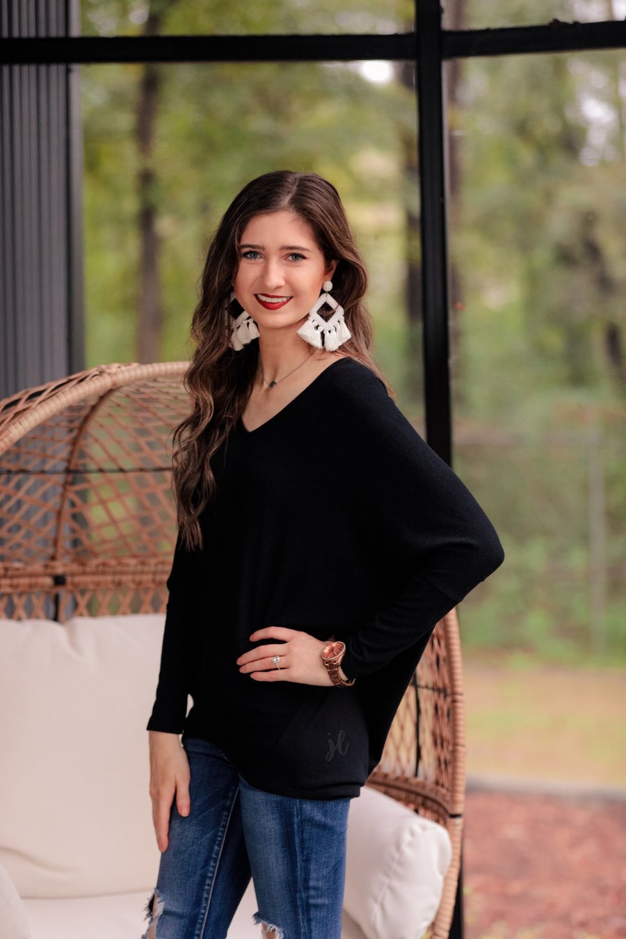 Melanie Dolman Sleeve Top