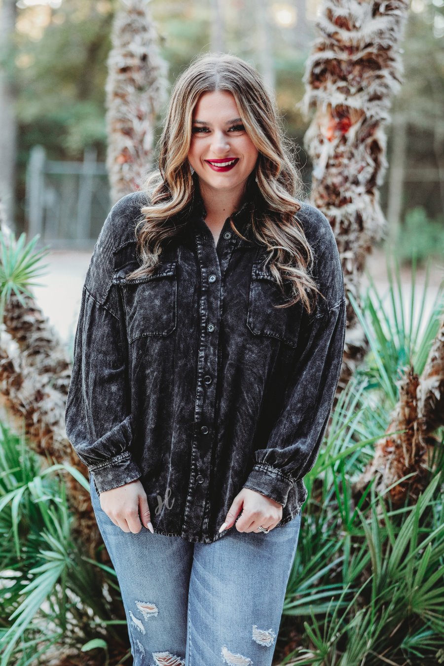Dean Button Up Top