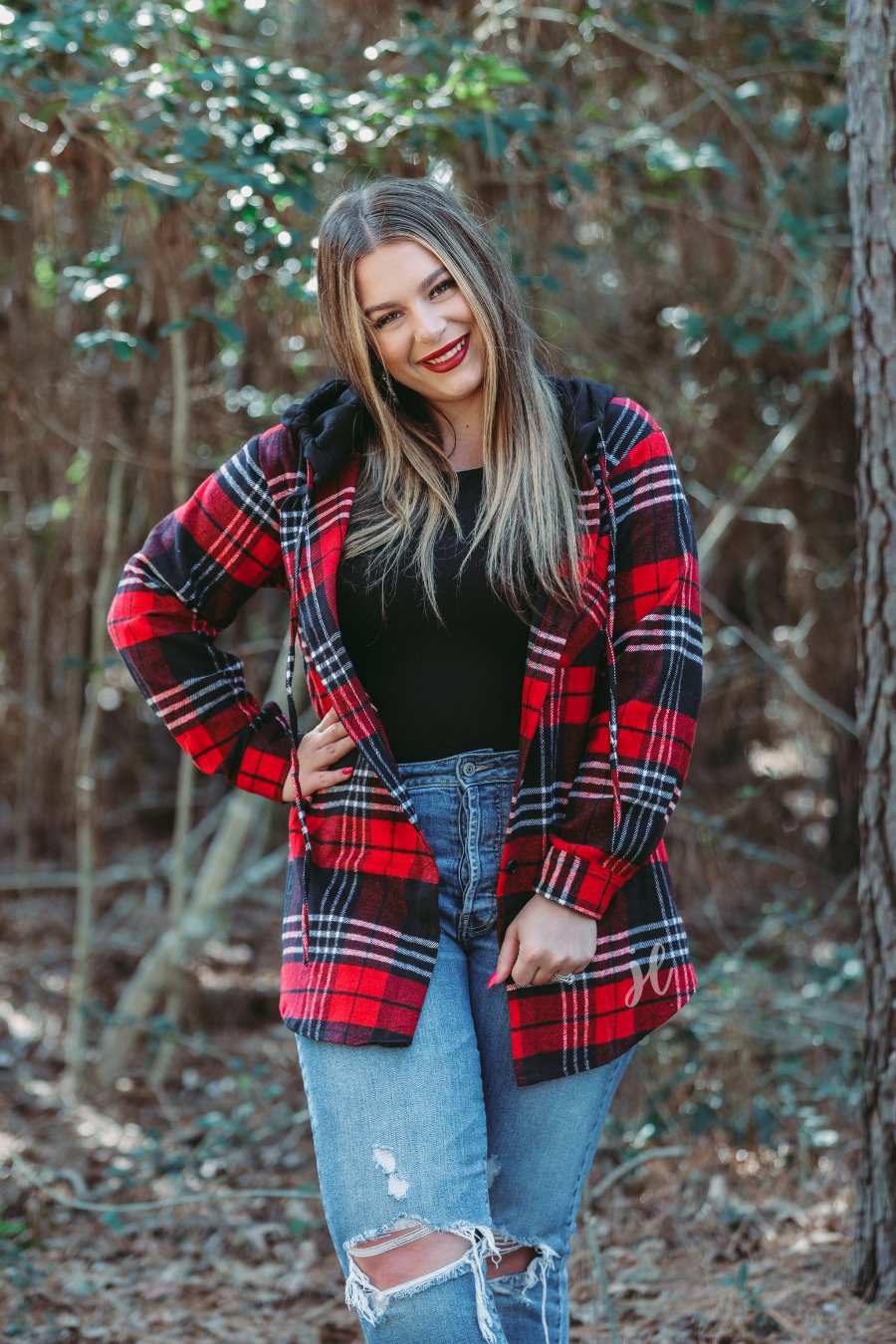 Hallee Hooded Shacket