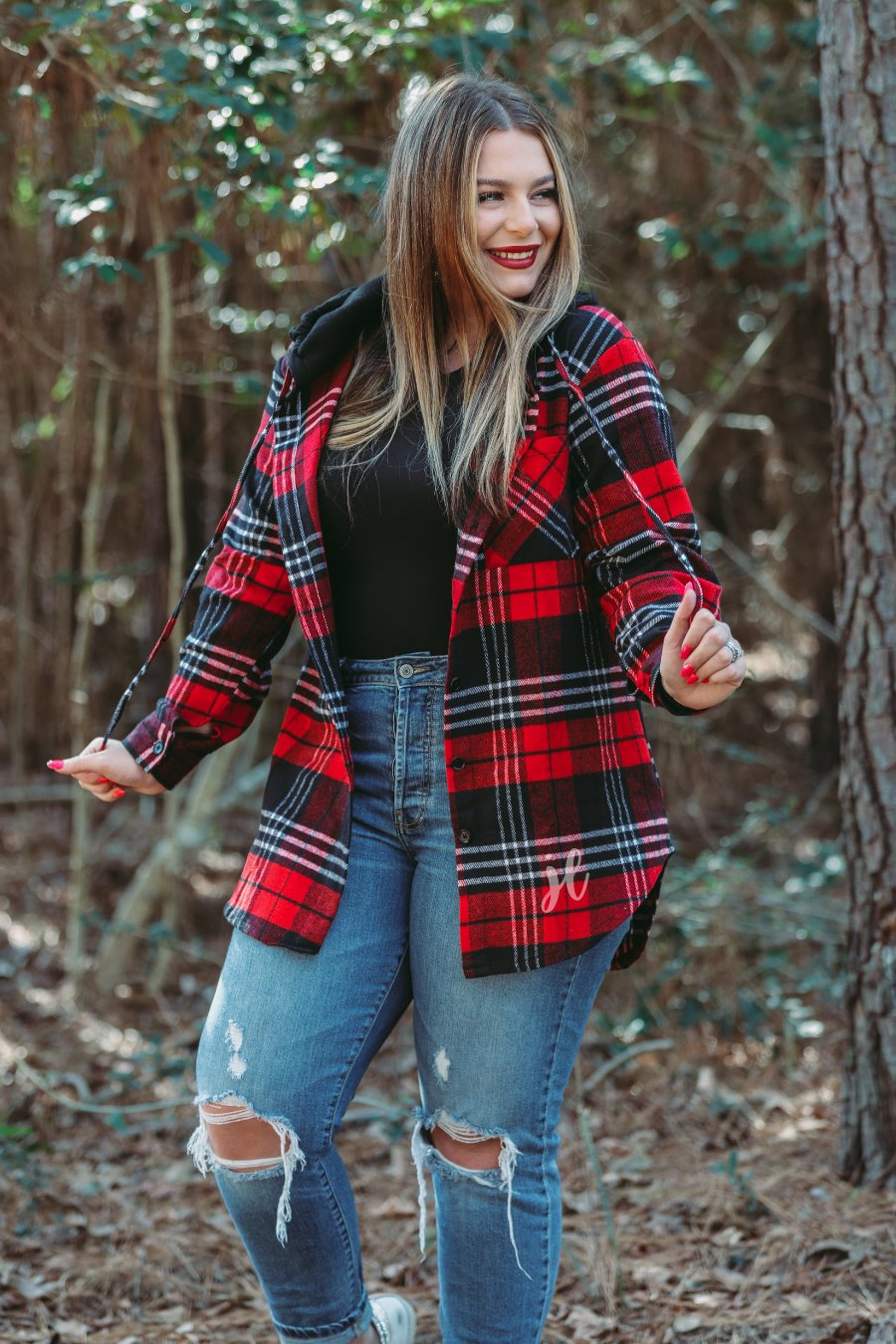 Hallee Hooded Shacket