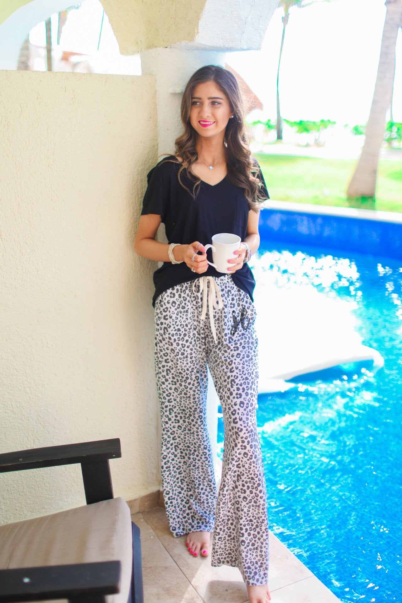 Nap Time Leopard Lounge Pants