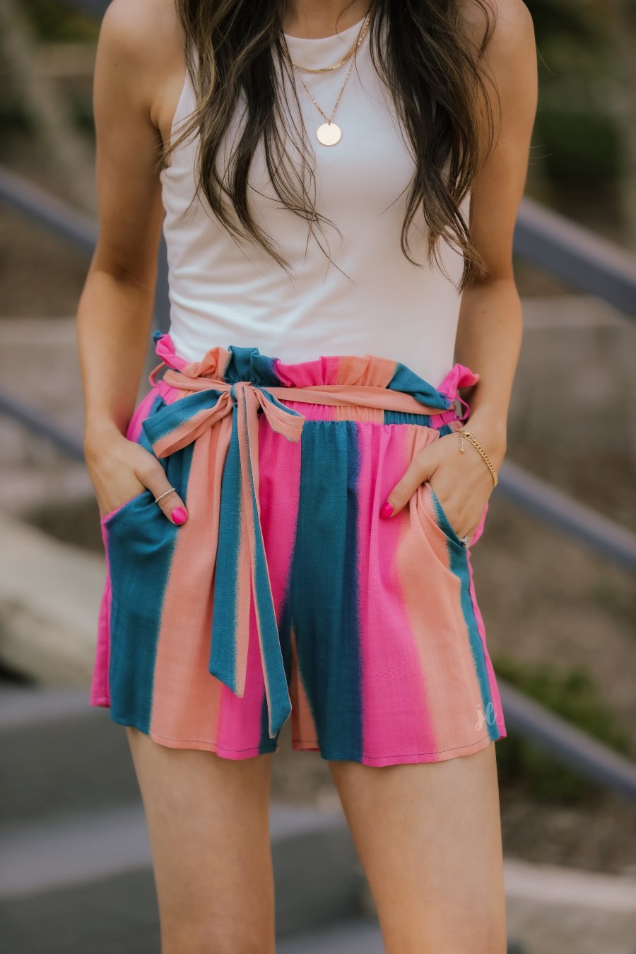 Cabo Coast Paper Bag Shorts