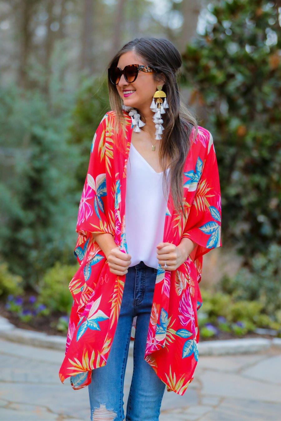 Somewhere Tropical Kimono