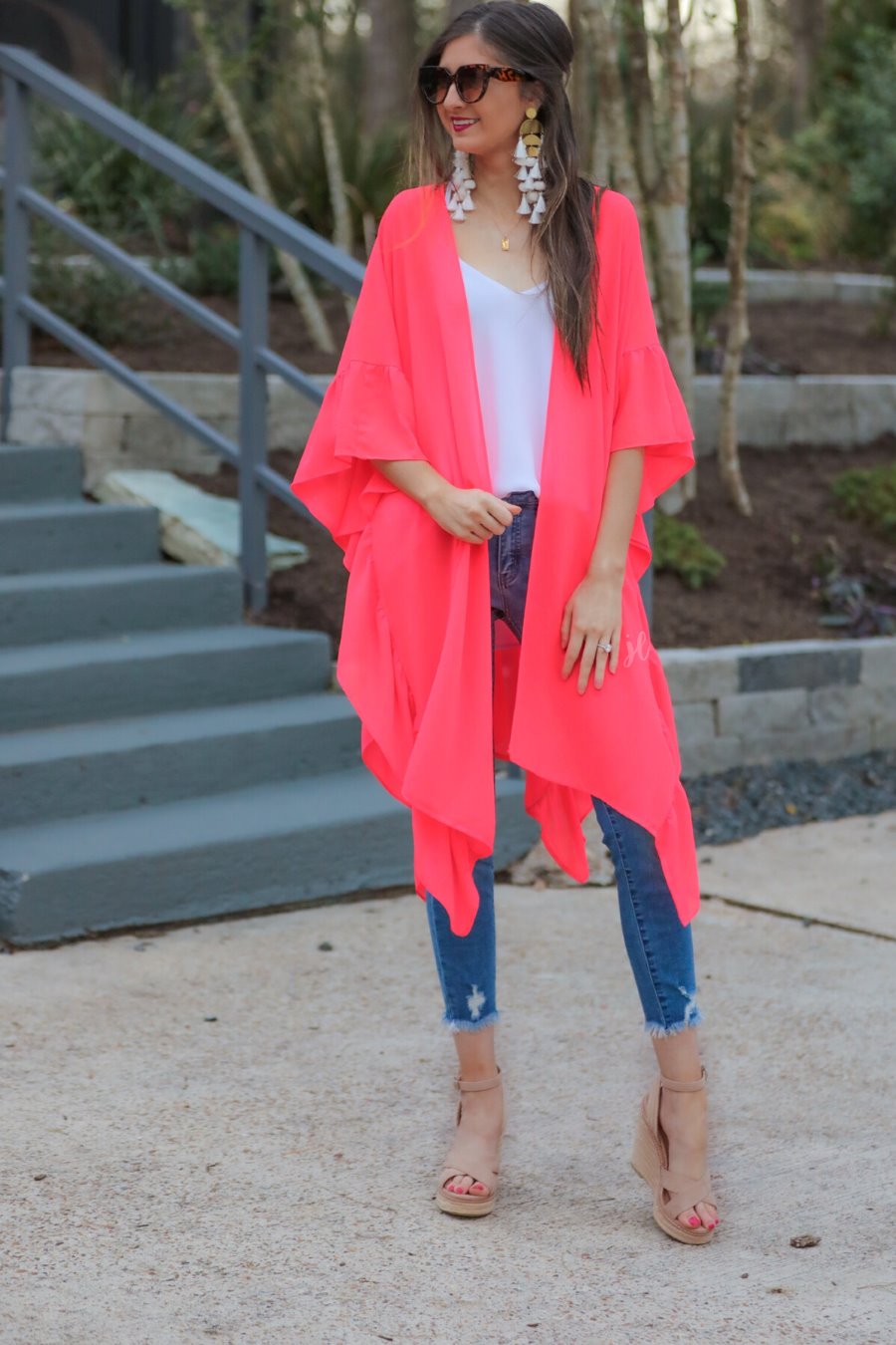 Addy Ruffle Kimono