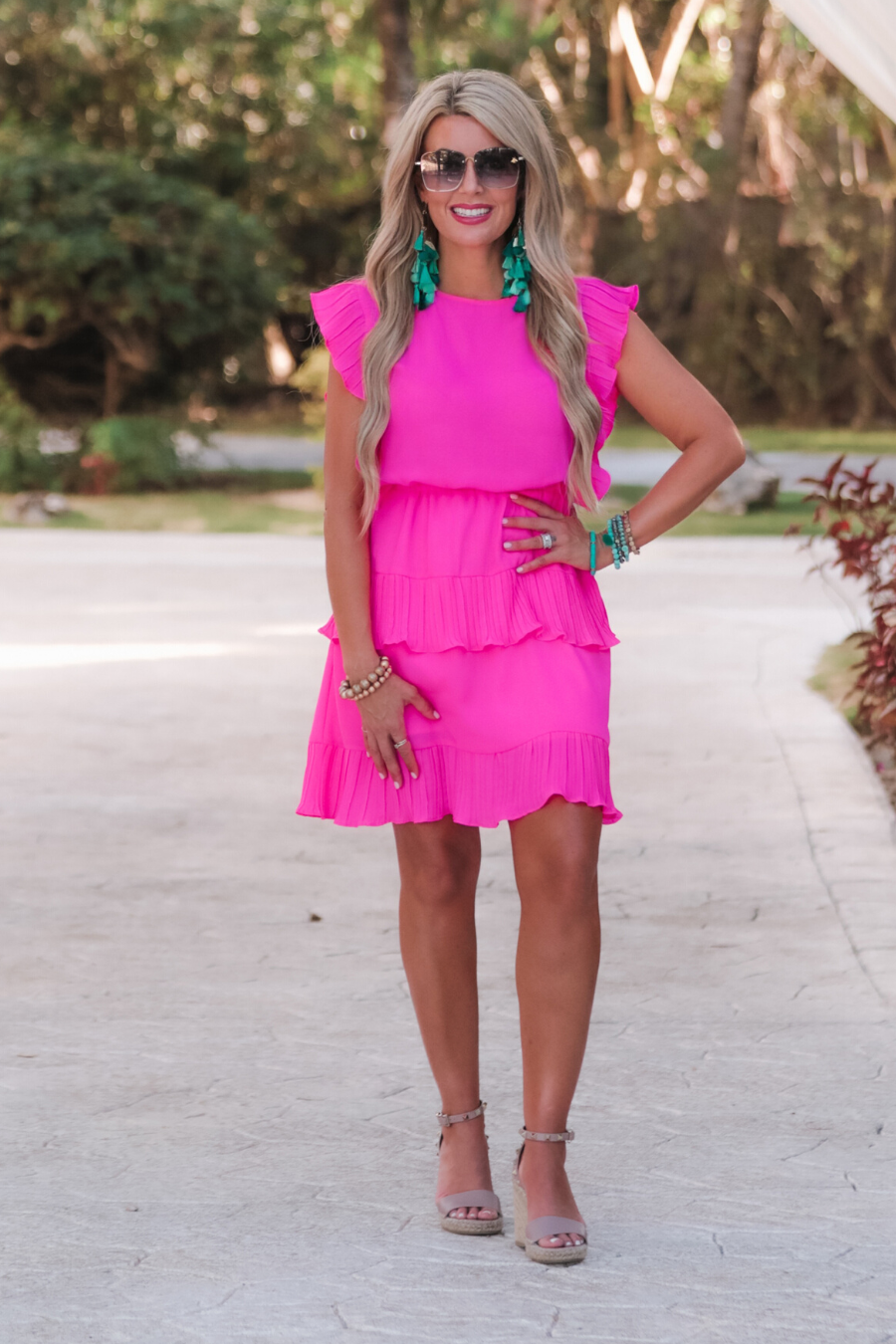 Game Day Ruffle Dress - Jess Lea Wholesale