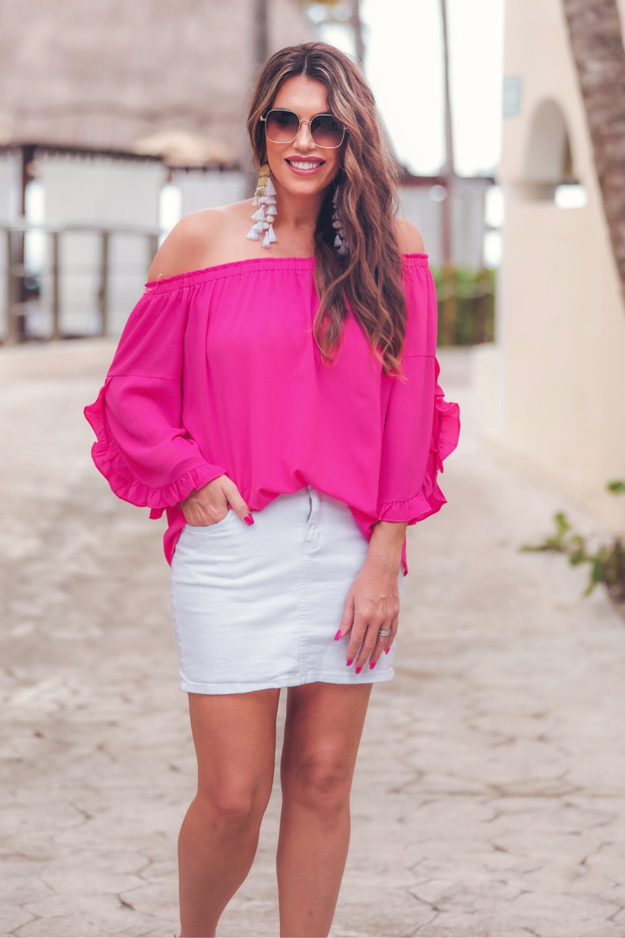 Aurora Off The Shoulder Top - Jess Lea Wholesale