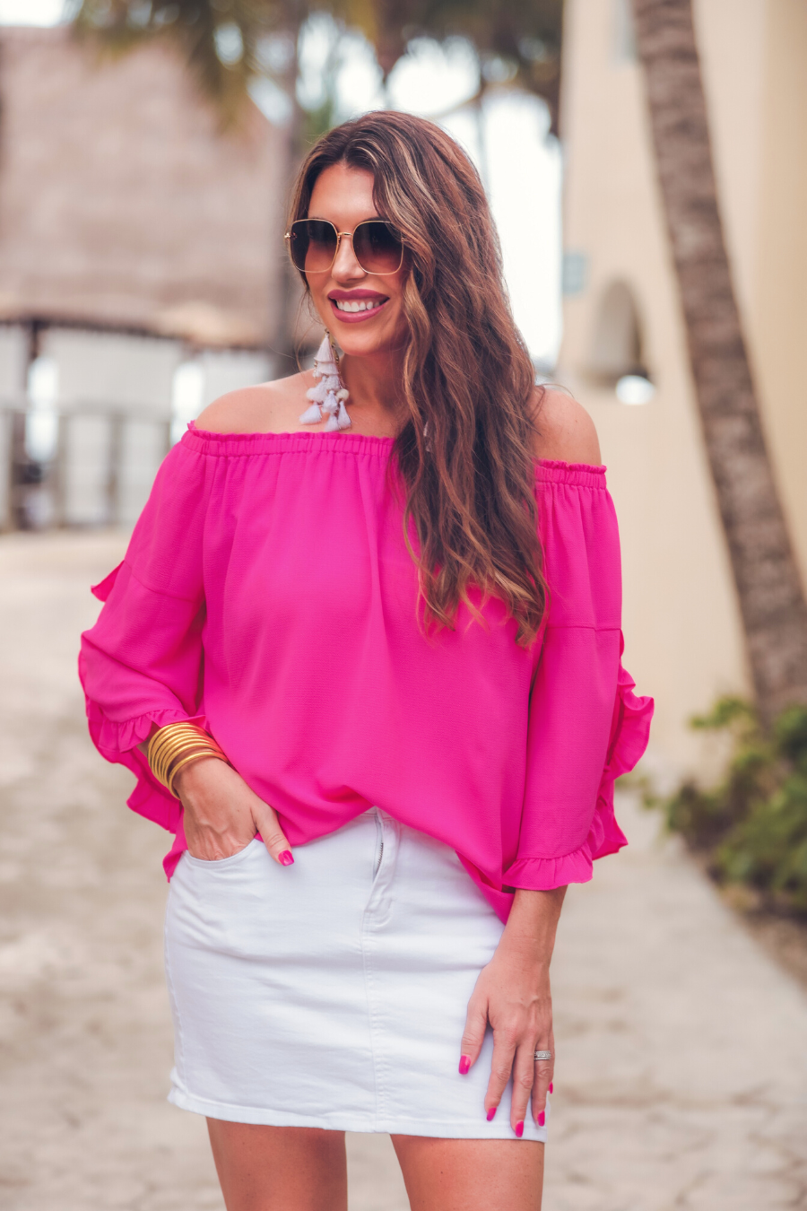 Aurora Off The Shoulder Top - Jess Lea Wholesale