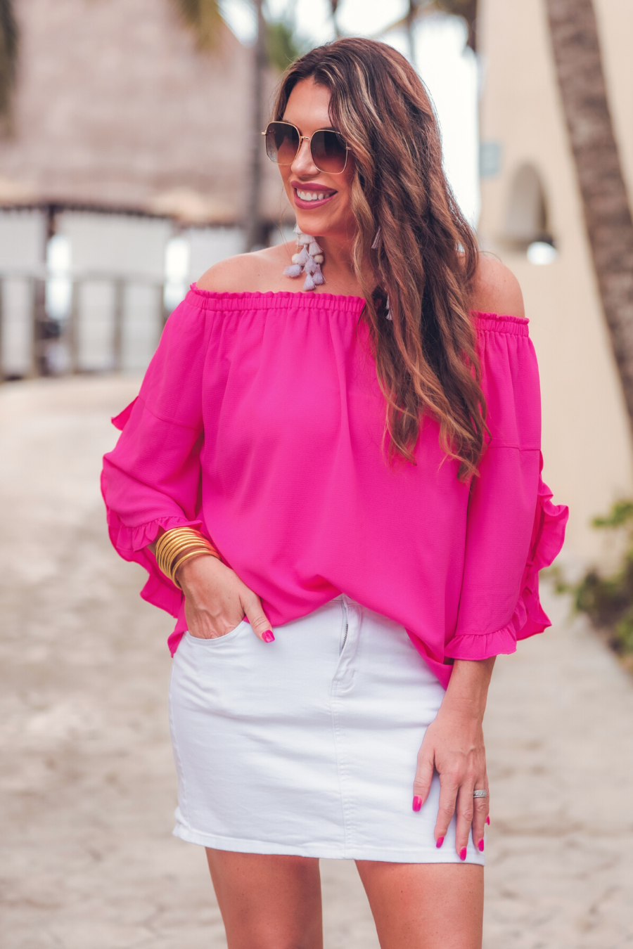 Aurora Off The Shoulder Top - Jess Lea Wholesale