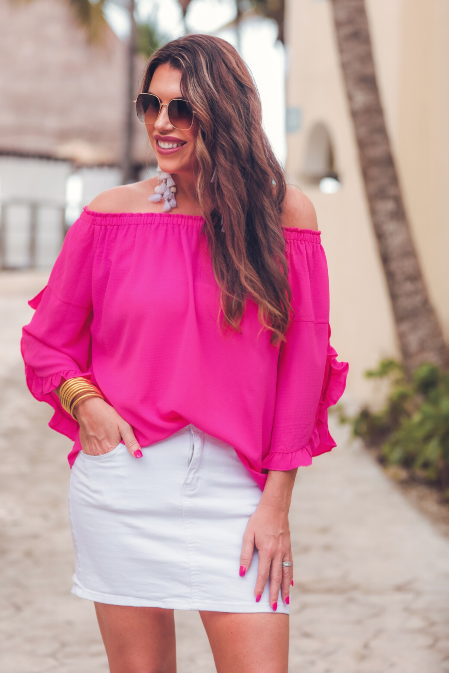 Aurora Off The Shoulder Top - Jess Lea Wholesale