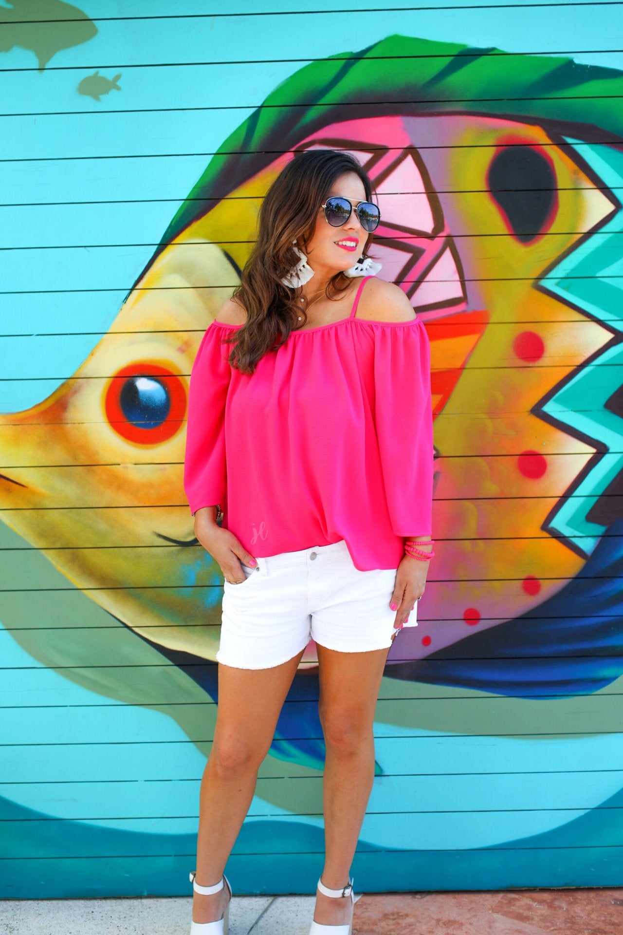 Charlotte Cold Shoulder Top