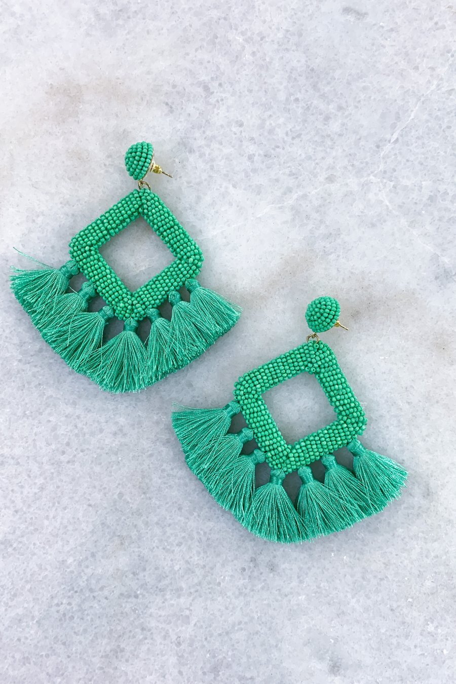 Ellie Fringe Drop Earrings - Jess Lea Wholesale