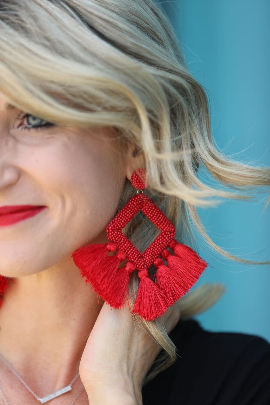 Ellie Fringe Drop Earrings - Jess Lea Wholesale