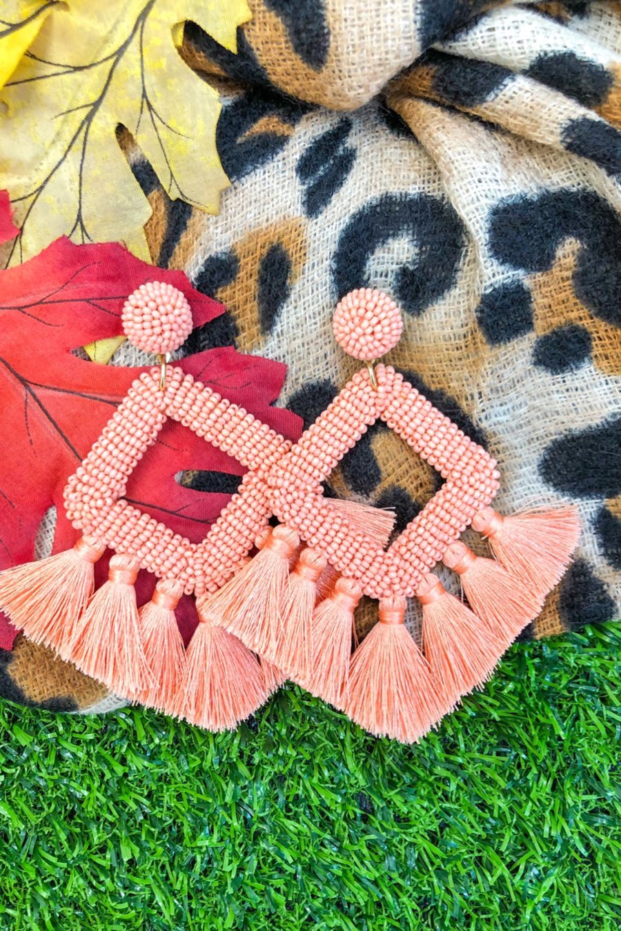 Ellie Fringe Drop Earrings - Jess Lea Wholesale