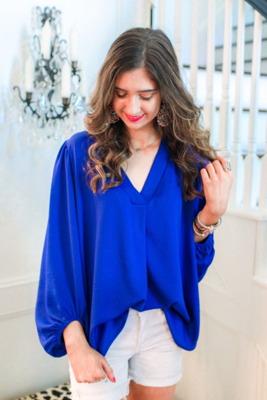 Jamie Balloon Sleeve Top - Jess Lea Wholesale