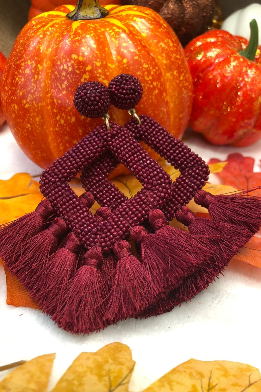 Ellie Fringe Drop Earrings - Jess Lea Wholesale