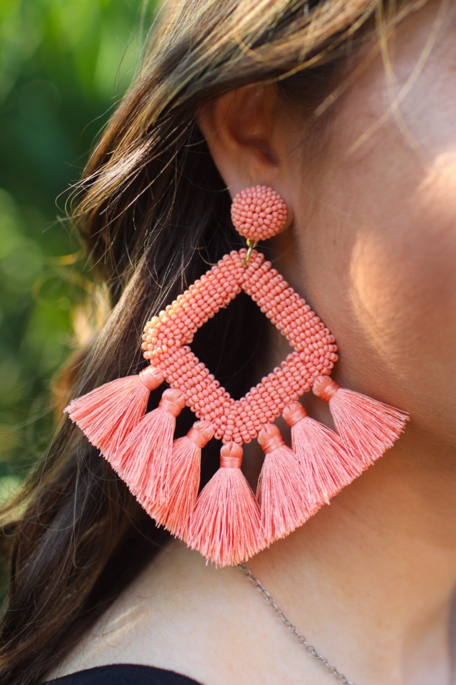 Ellie Fringe Drop Earrings - Jess Lea Wholesale