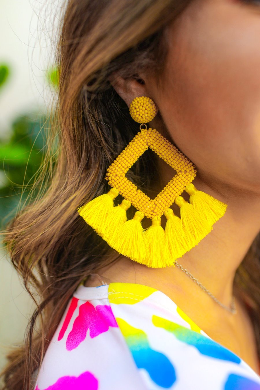 Ellie Fringe Drop Earrings - Jess Lea Wholesale