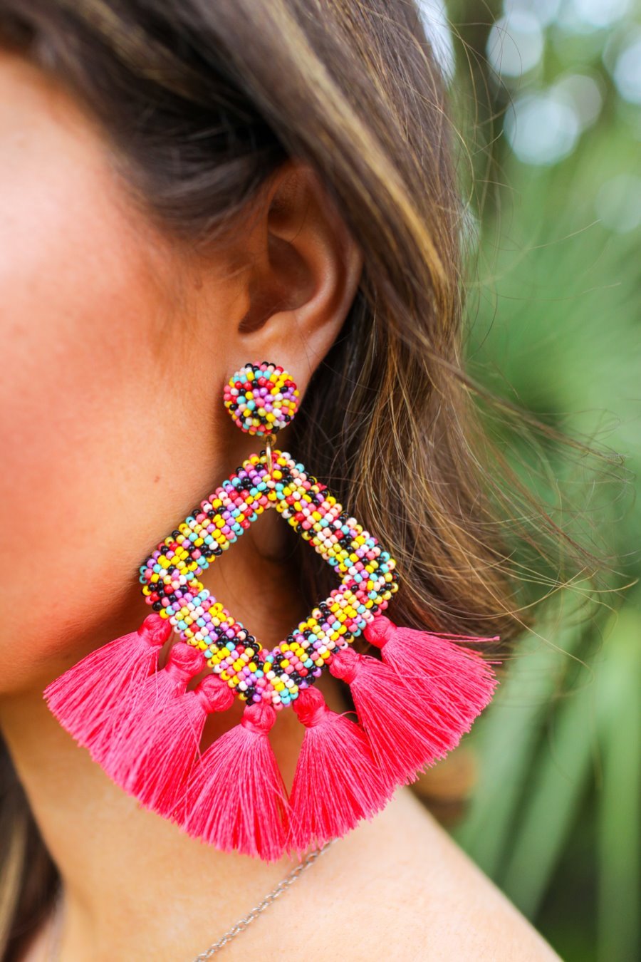 Ellie Fringe Drop Earrings - Jess Lea Wholesale
