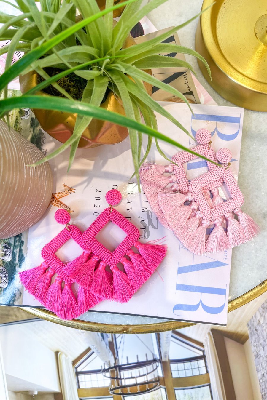 Ellie Fringe Drop Earrings - Jess Lea Wholesale