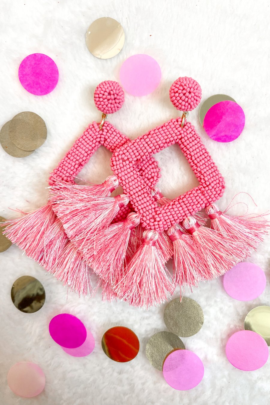 Ellie Fringe Drop Earrings - Jess Lea Wholesale