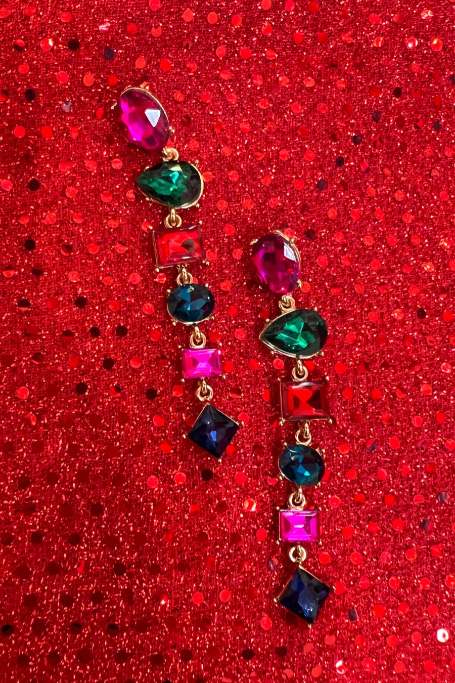 Holiday Glow Drop Earrings - Jess Lea Wholesale