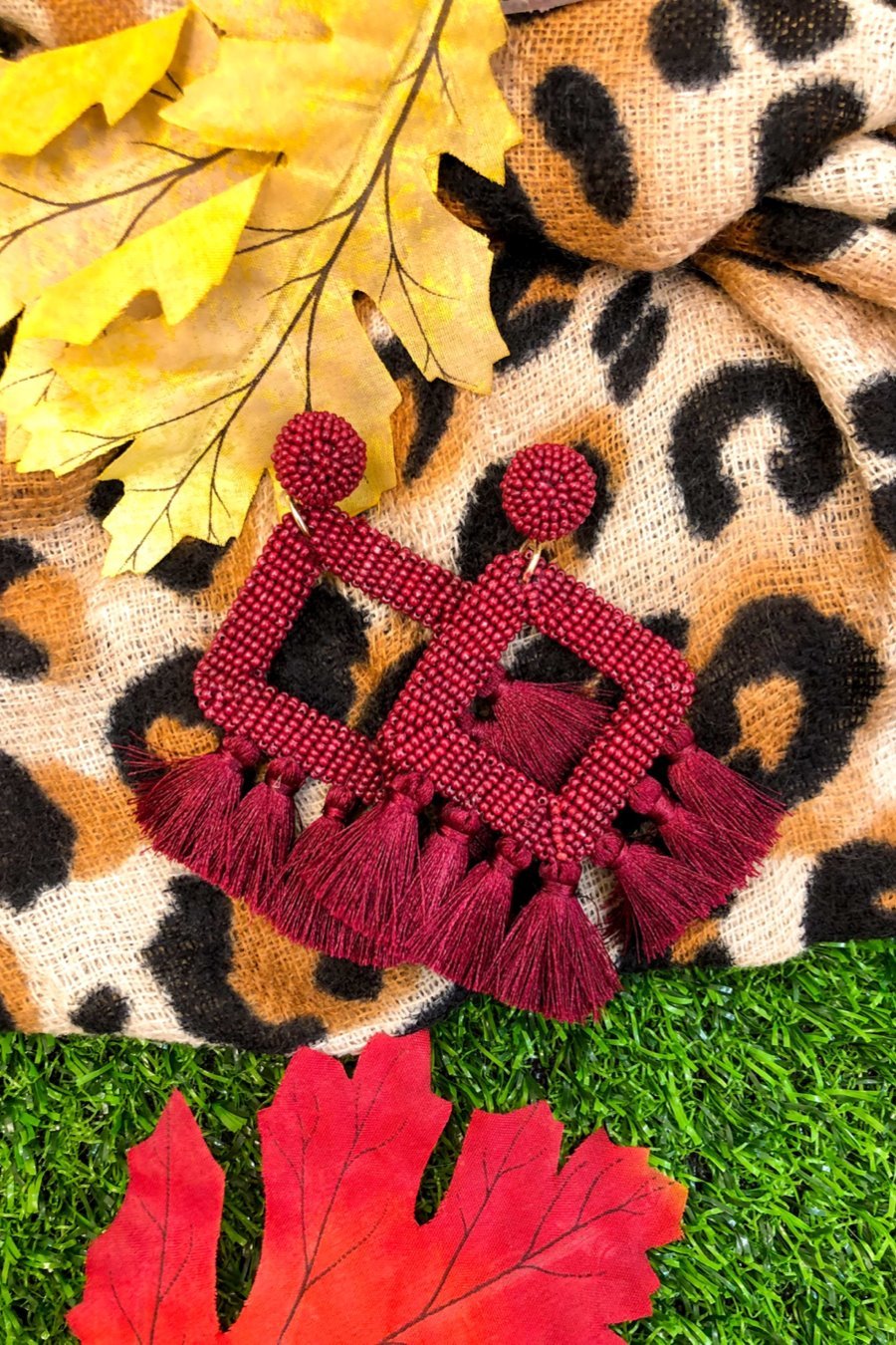 Ellie Fringe Drop Earrings - Jess Lea Wholesale