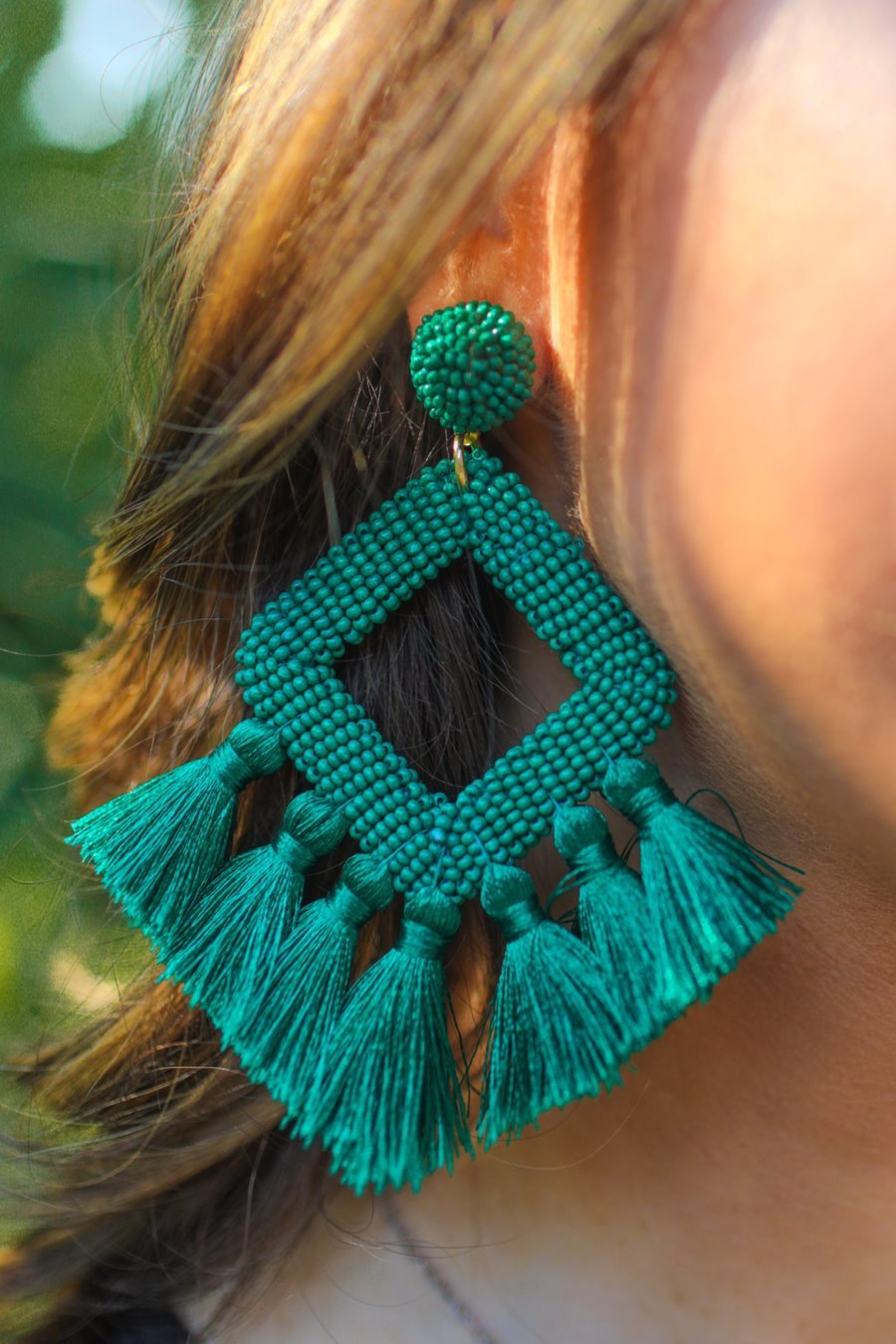 Ellie Fringe Drop Earrings - Jess Lea Wholesale