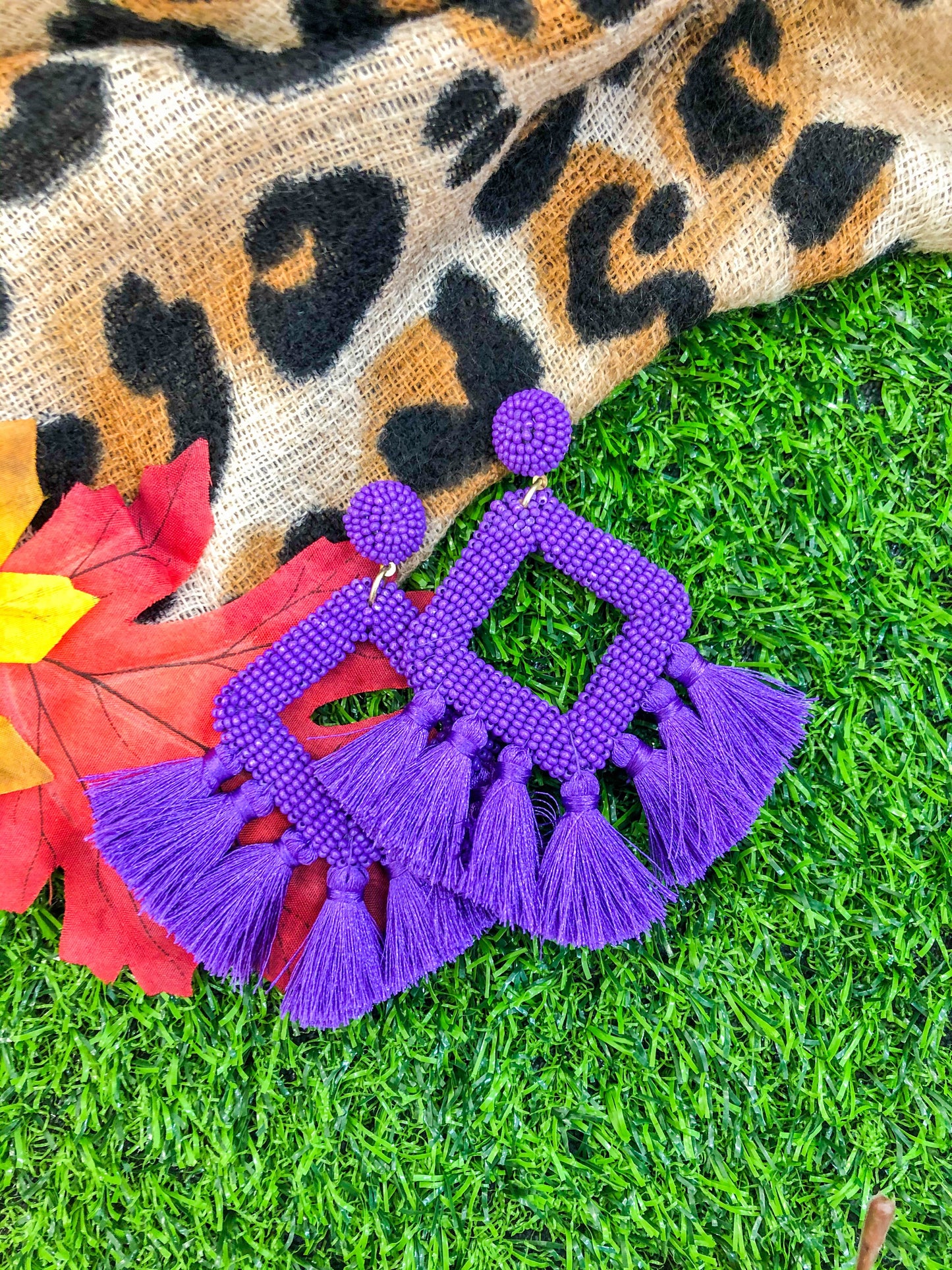 Ellie Fringe Drop Earrings - Jess Lea Wholesale
