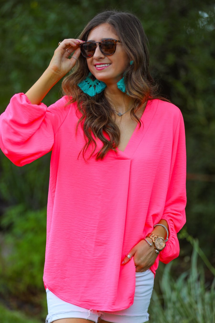 Jamie Balloon Sleeve Top - Jess Lea Wholesale