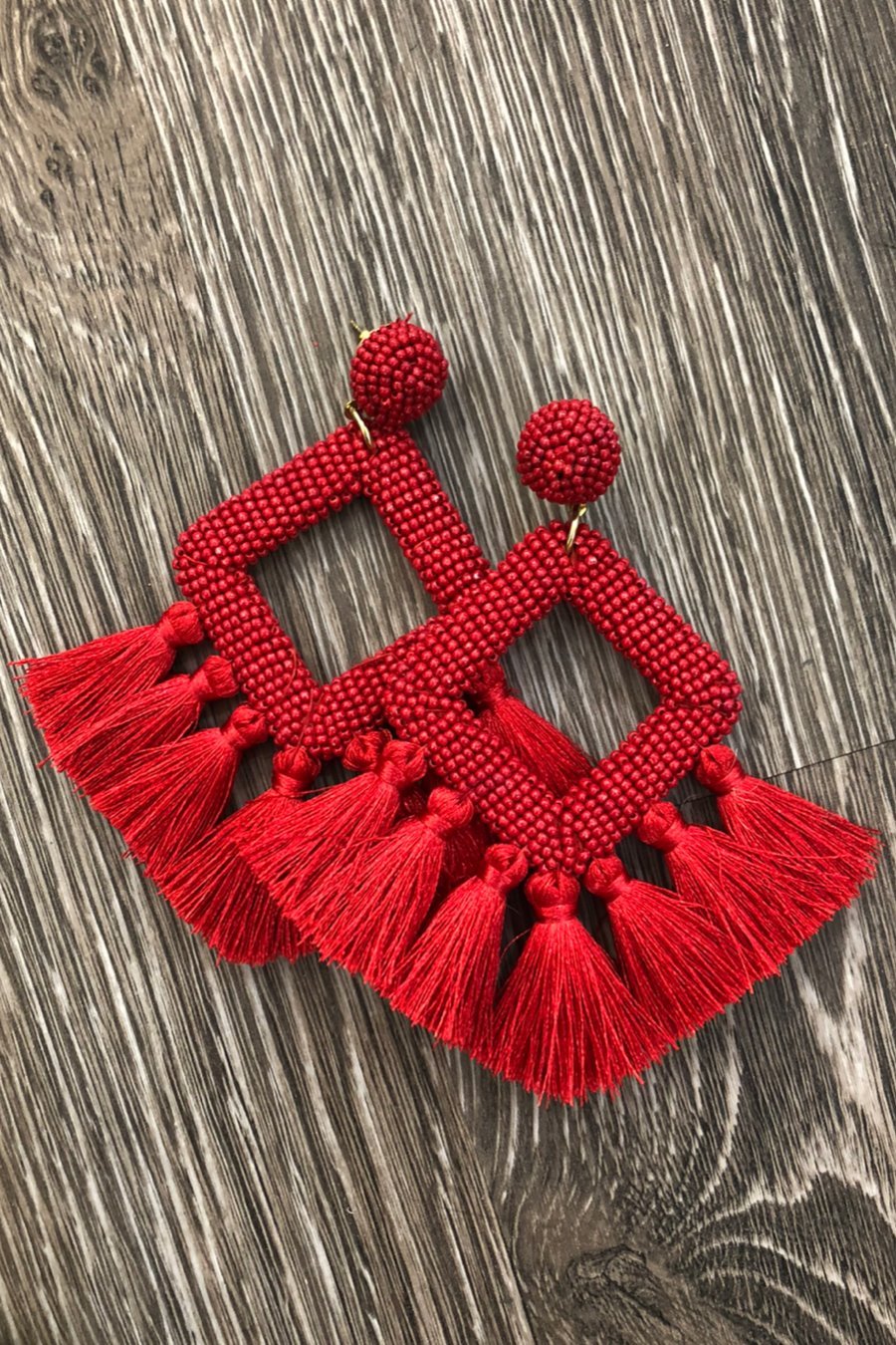 Ellie Fringe Drop Earrings - Jess Lea Wholesale