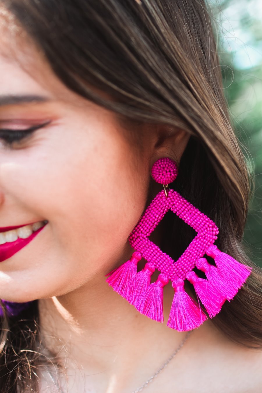 Ellie Fringe Drop Earrings - Jess Lea Wholesale