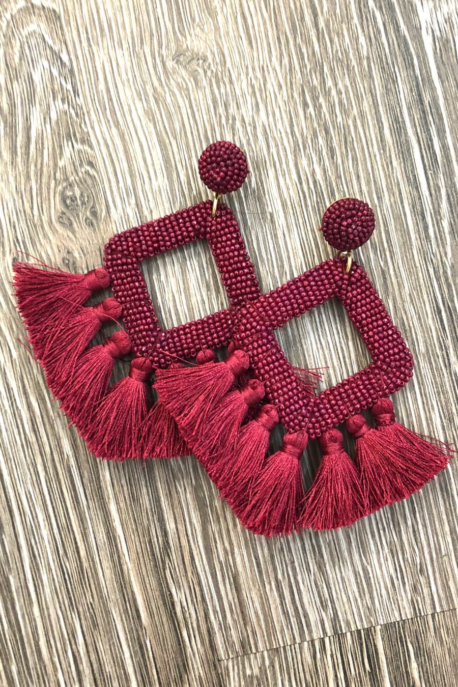 Ellie Fringe Drop Earrings - Jess Lea Wholesale