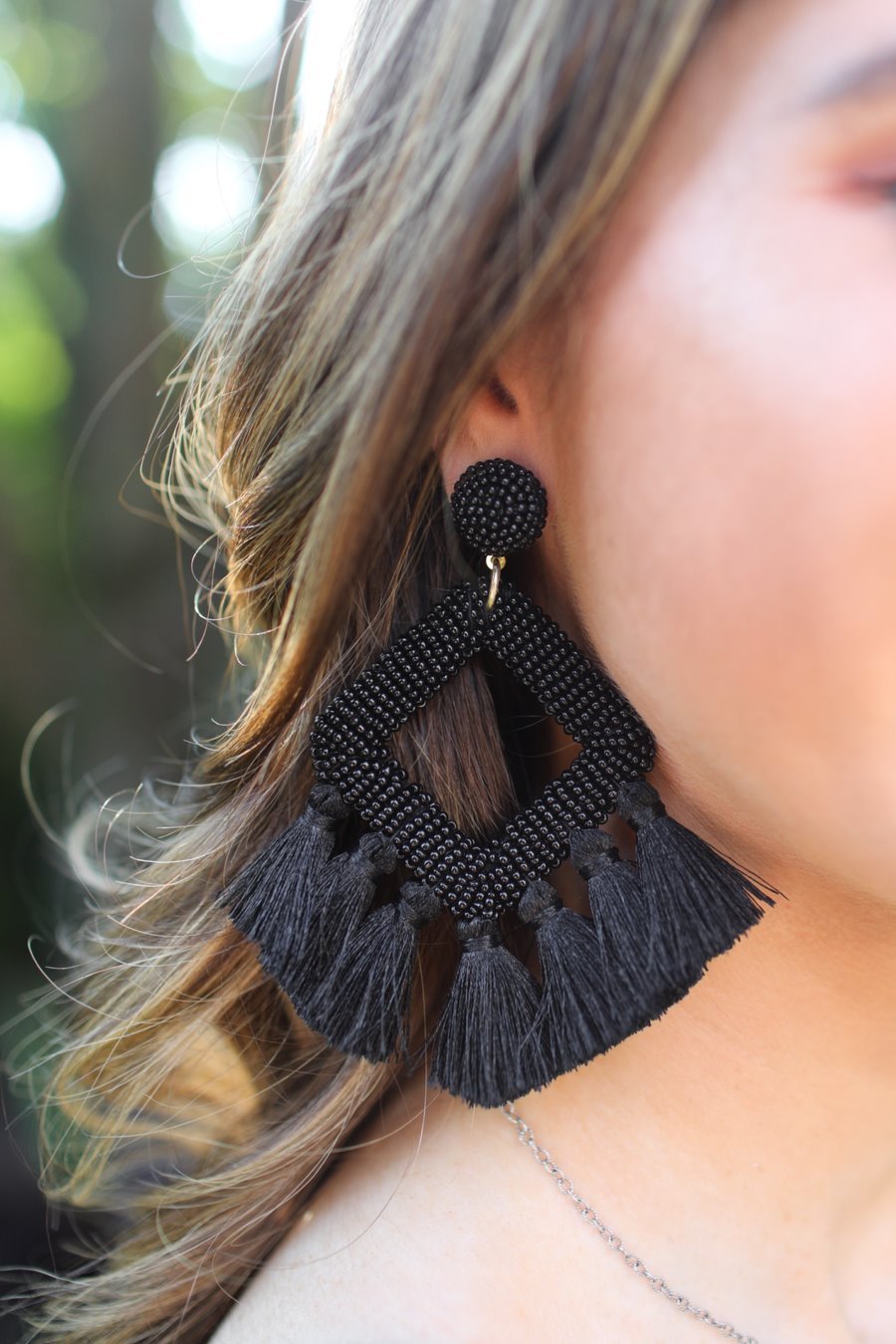 Ellie Fringe Drop Earrings - Jess Lea Wholesale