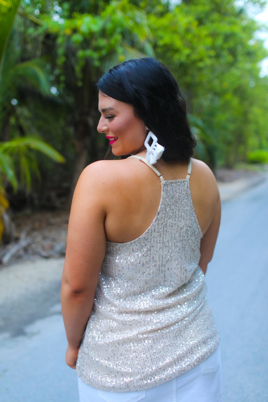 Starstruck Sequin Racerback Cami