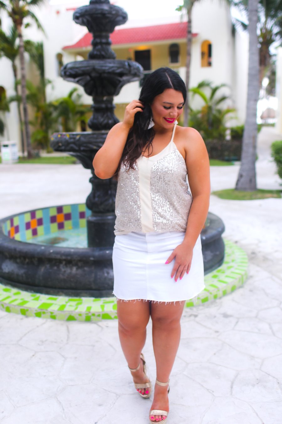 Starstruck Sequin Racerback Cami