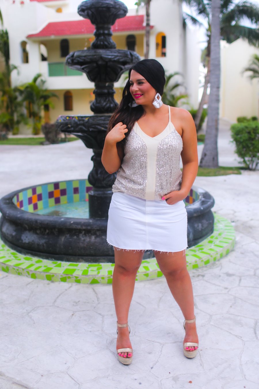 Starstruck Sequin Racerback Cami