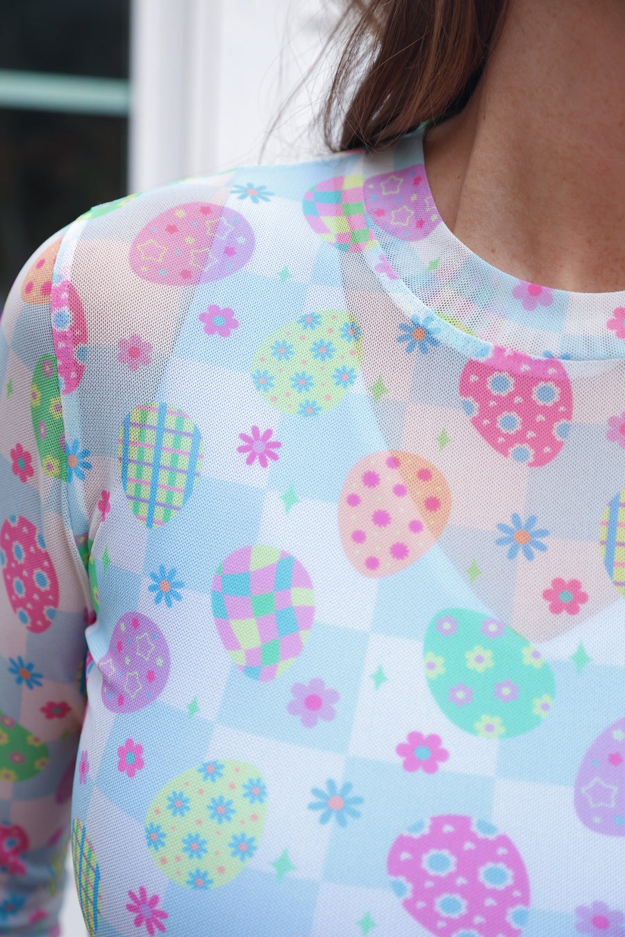 Kate Mesh Top- Egg Hunt