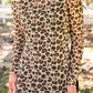 PREORDER- Alyssa Mesh Top- Game Day Leopard