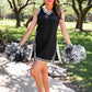 PREORDER- Sideline Tunic Biker Set- Black