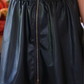 PREORDER- Downtown Leather Zipper Dress- Black
