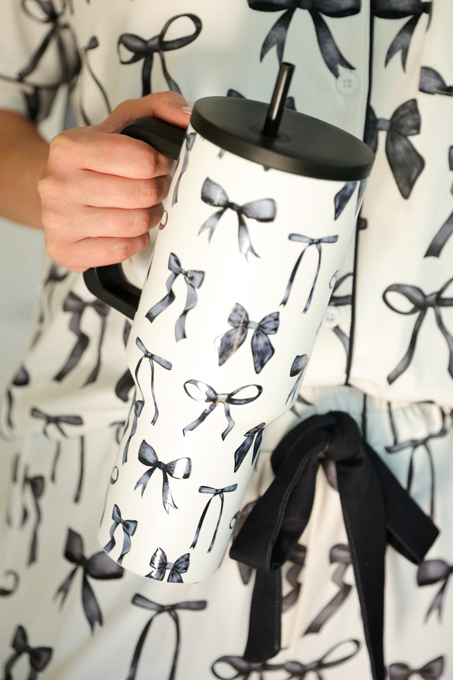 Midnight Bow Tumbler